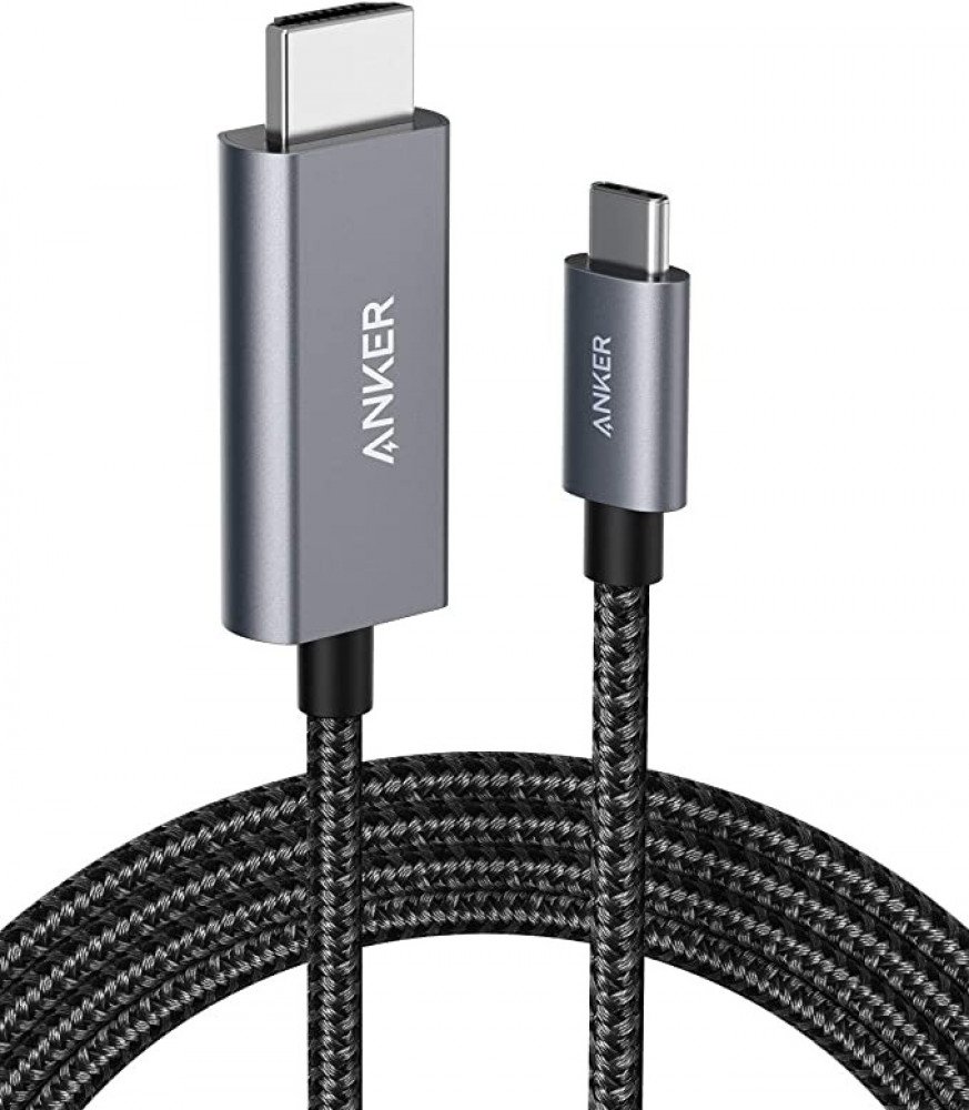 كيبل HDMI 1.8m من انكر - رمادي